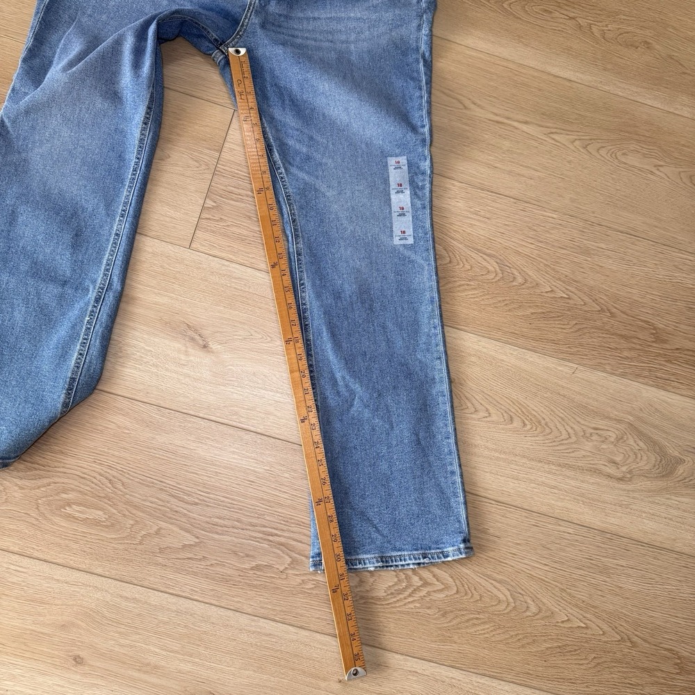 Old Navy Extra High-Rise Kicker Boot-Cut Secret-Slim Pockets Lot Of 2 SZ 18 NWT - Picture 12 of 15